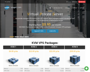 VPSGet - Netherlands 1GB RAM VPS for $4.50/mo ($3.87 annually)