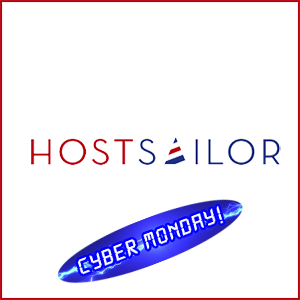 HostSailor's Cyber Monday Specials are a Boatload of Deals! (512MB for $12/year, e3 Dedi for $32.76/mo!)