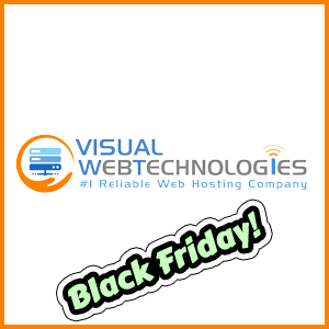 VisualWebTechnologies' Deep Discount Black Friday Shared Hosting Offer is Here! (Shared from $7.48/year)