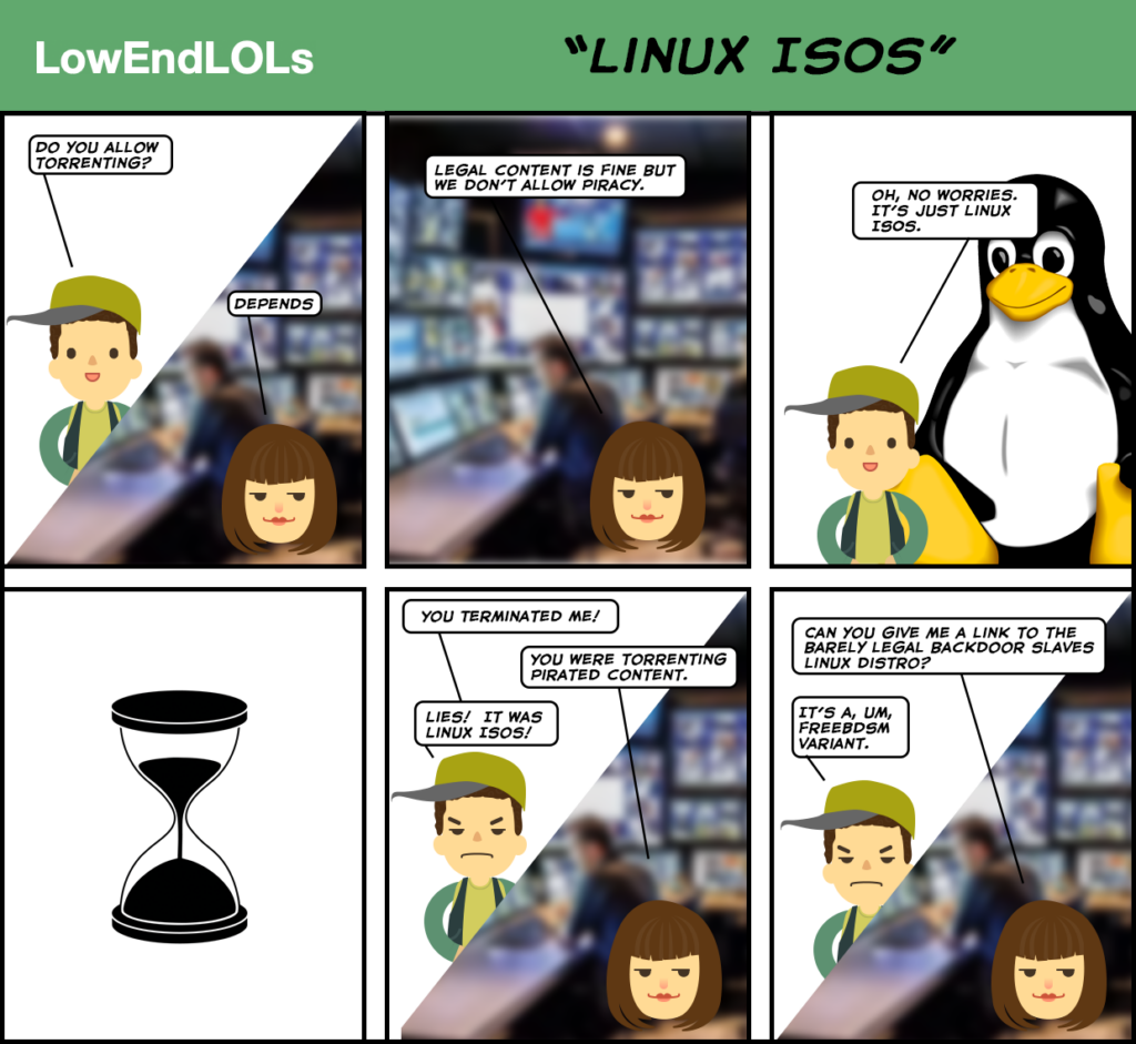 LowEndLOLs: Linux ISOs