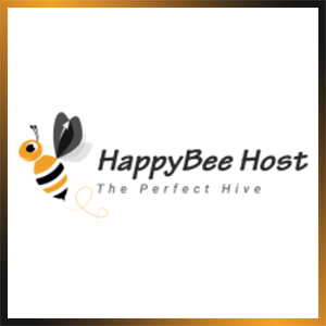 HappyBee Hosting Logo