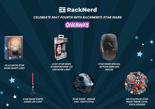 Celebrate May Fourth with the RackNerd Star Wars Giveaway!