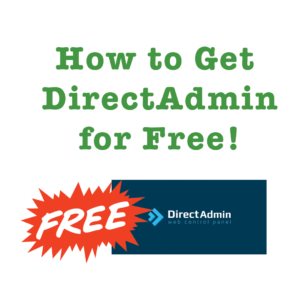 LowEndBoxTV: How to Get DirectAdmin for FREE!