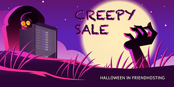 Friend Hosting's Creepy Sale: Cheap VPS from $15/year in 9 Locations!