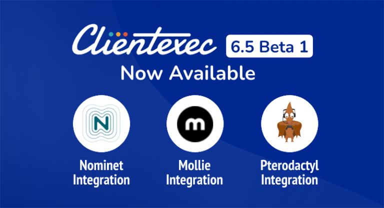 Clientexec 6.5 Beta 1 Released Now! Pterodactyl, VirtFusion, CyberPanel Integration and more!