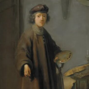 Self-portrait by Rembrandt