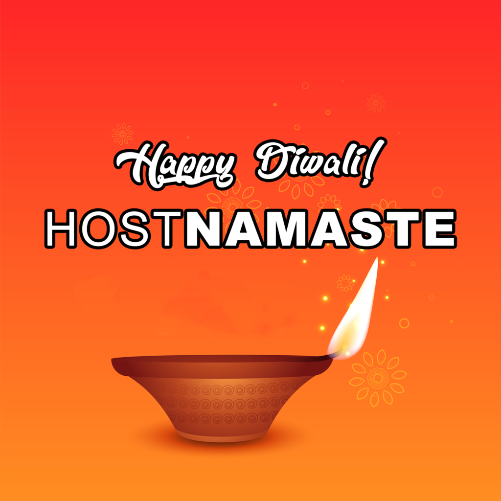 Happy Diwali from HostNamaste