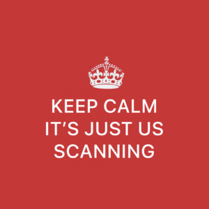 Keep Calm UK Scanning