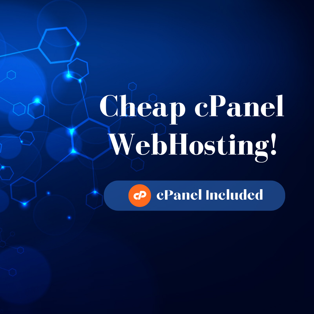 Cheap cPanel WebHosting!