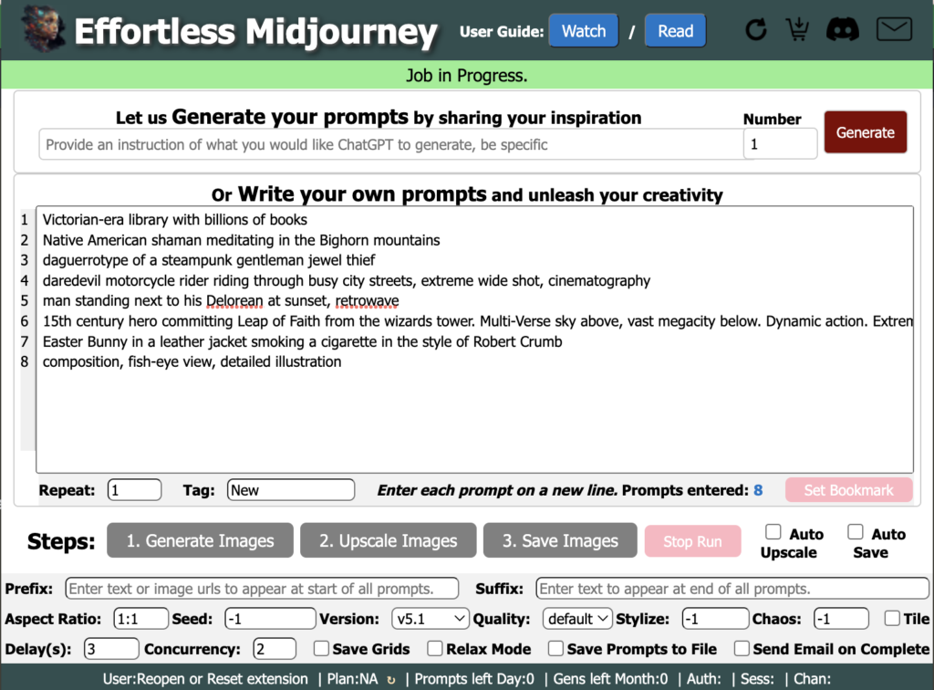 Effortless Midjourney