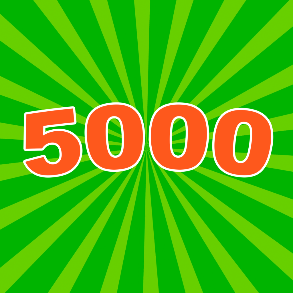 This is Our 5000th Post!