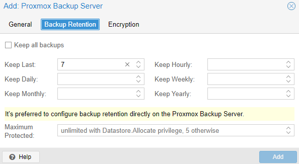 proxmox backup pruning