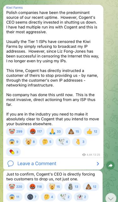 kiwifarms telegram