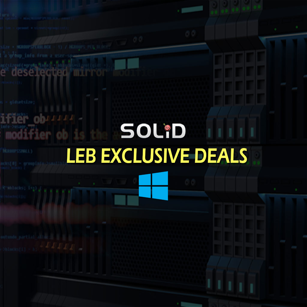 Get a Brand New Windows VPS Starting at $5/mo From SolidSeoVPS (Exclusive LEB Offer)