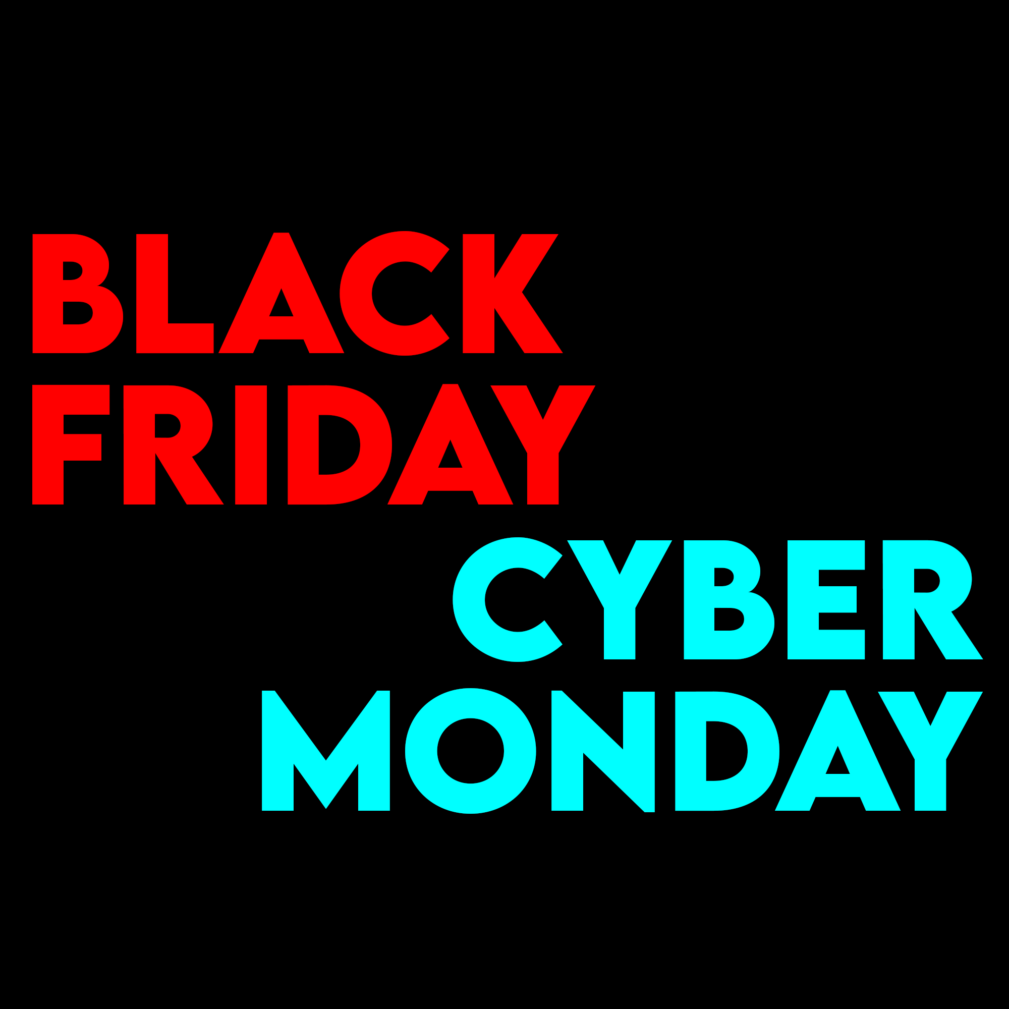 Get excited! Black Friday & Cyber Monday Deals are HERE! Ending on