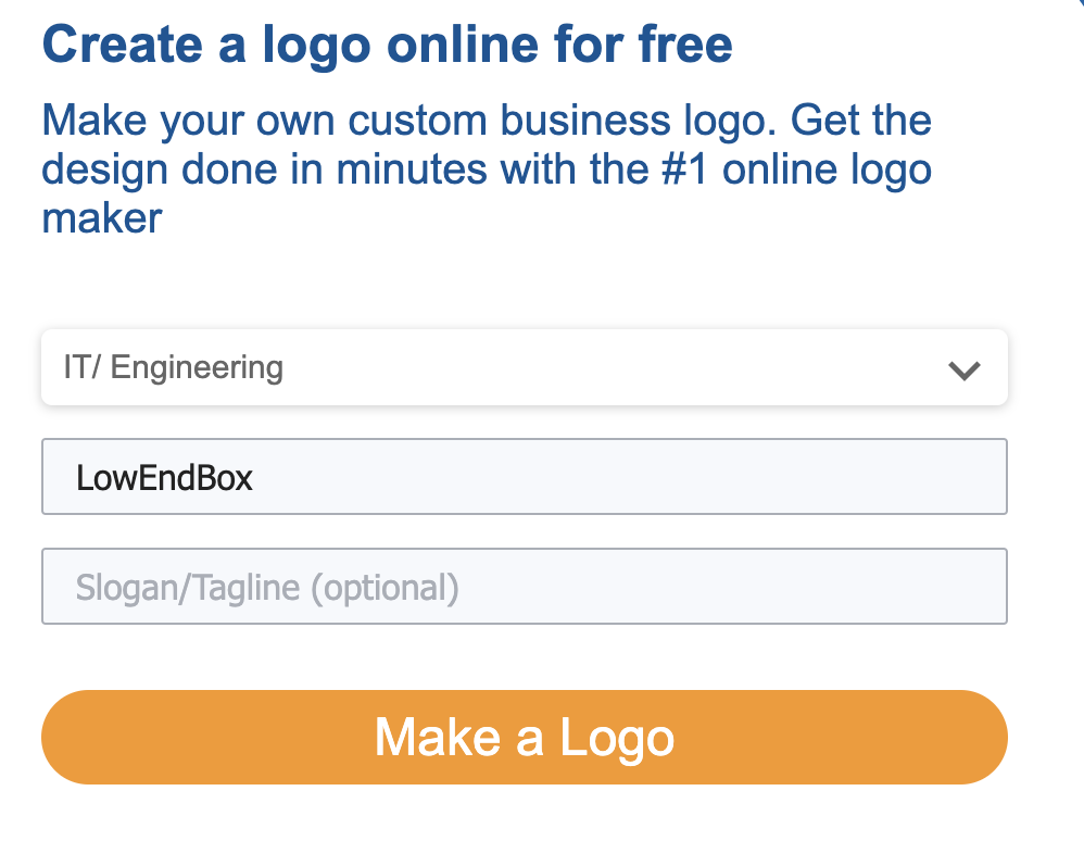 LogoMaker Step 1