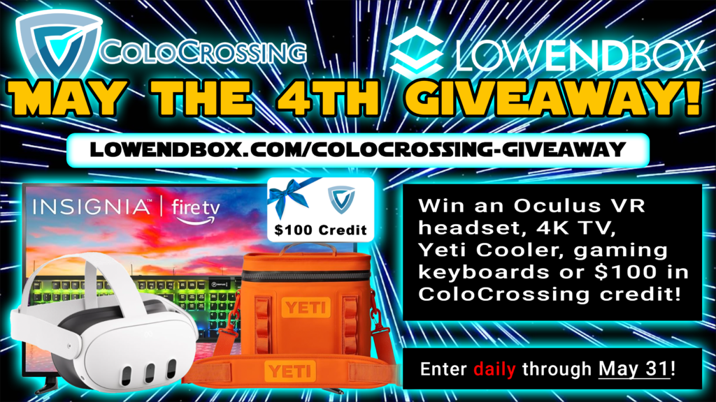 ColoCrossing Giveaway