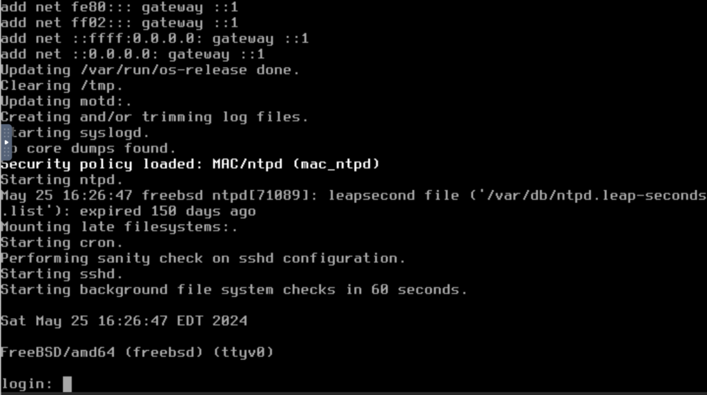 FreeBSD Prompt