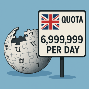 Wikipedia Quota