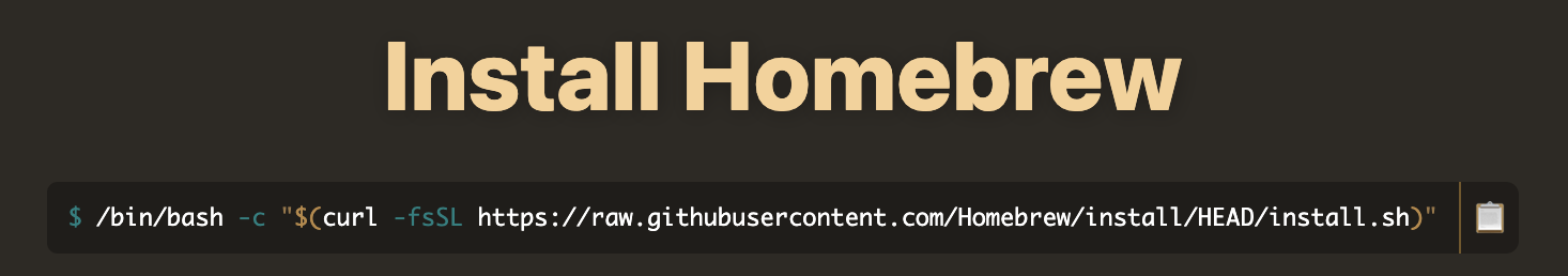 Homebrew