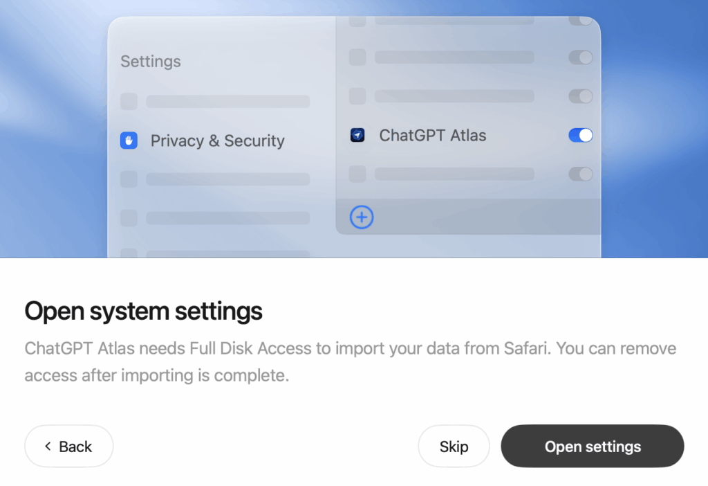 OpenAI Atlas Browser