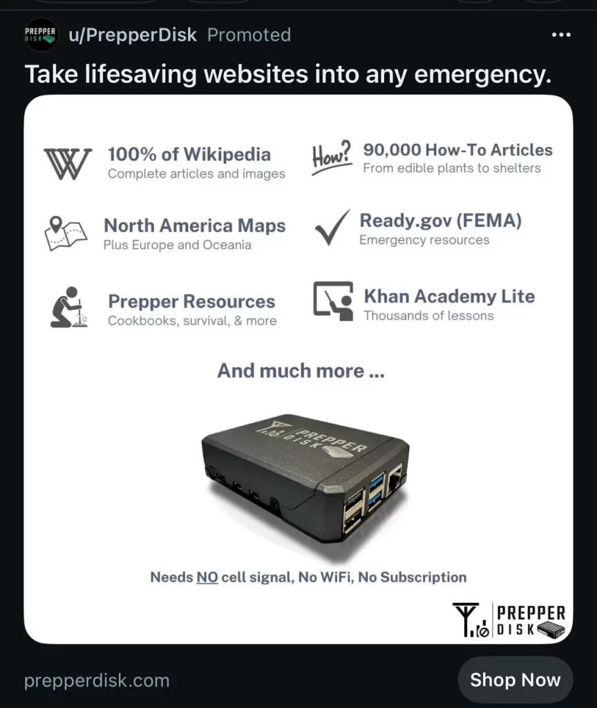 PrepperDisk