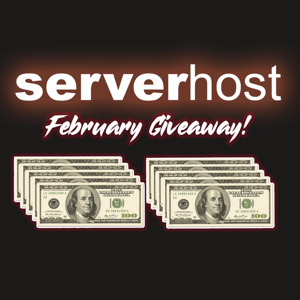 Win $1000, an iPad Mini, a LowEndTalk T-Shirt, and MORE in ServerHost's February Giveaway! Get a 4GB VPS for Only $33/YEAR!