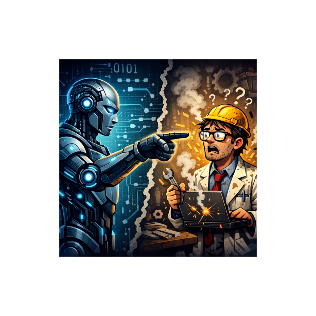 The New Reality: Blame the Human Engineer, Not the AI