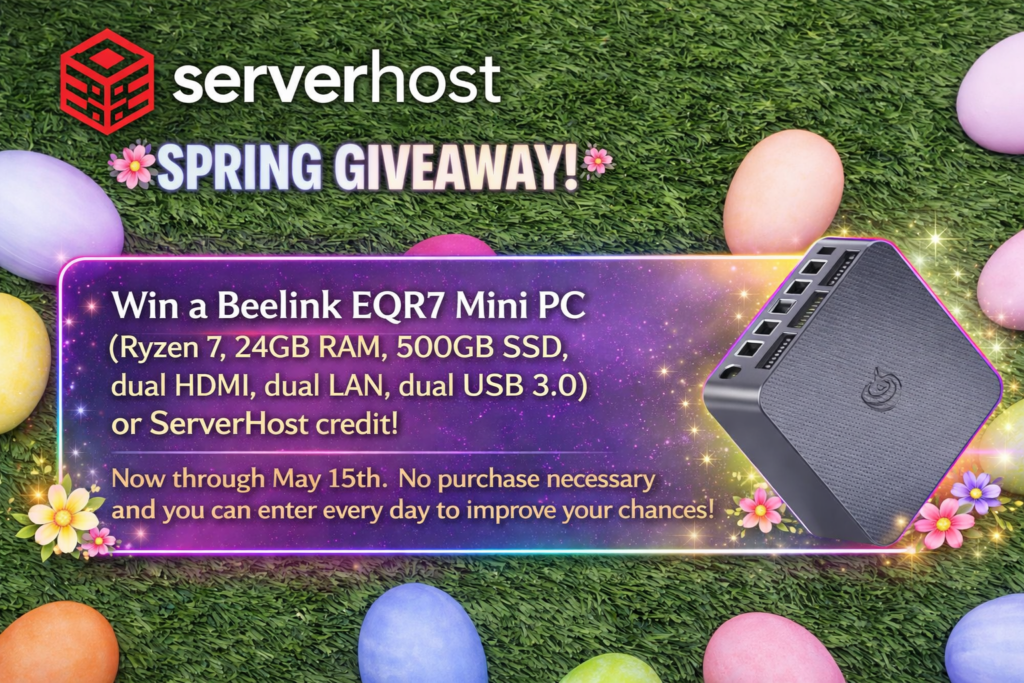 Serverhost Giveaway