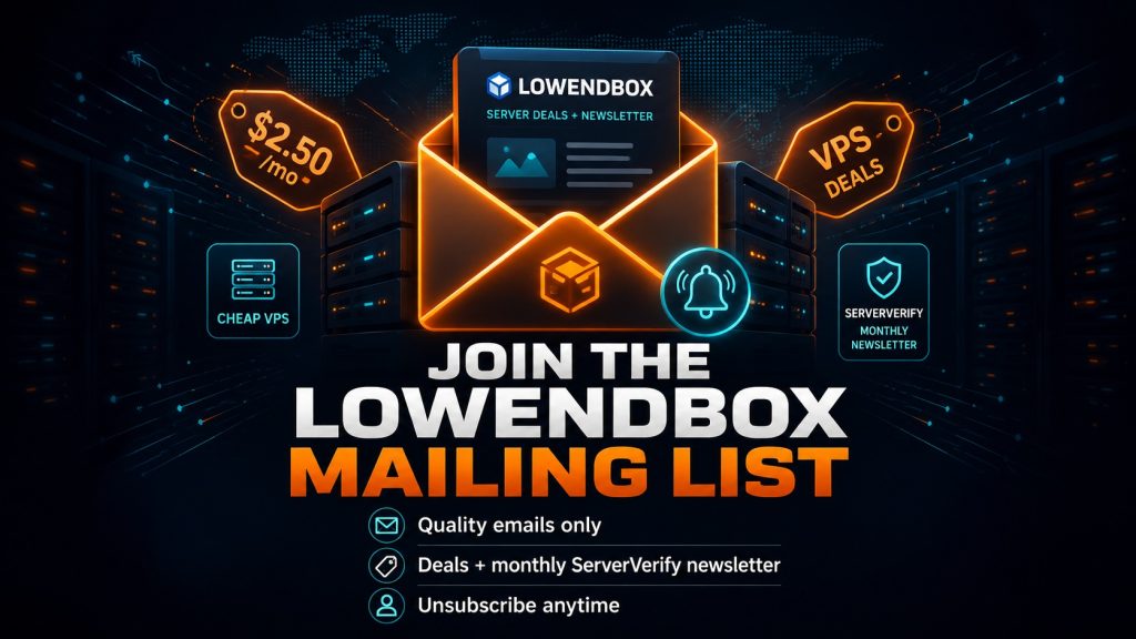 Join the Mailing List