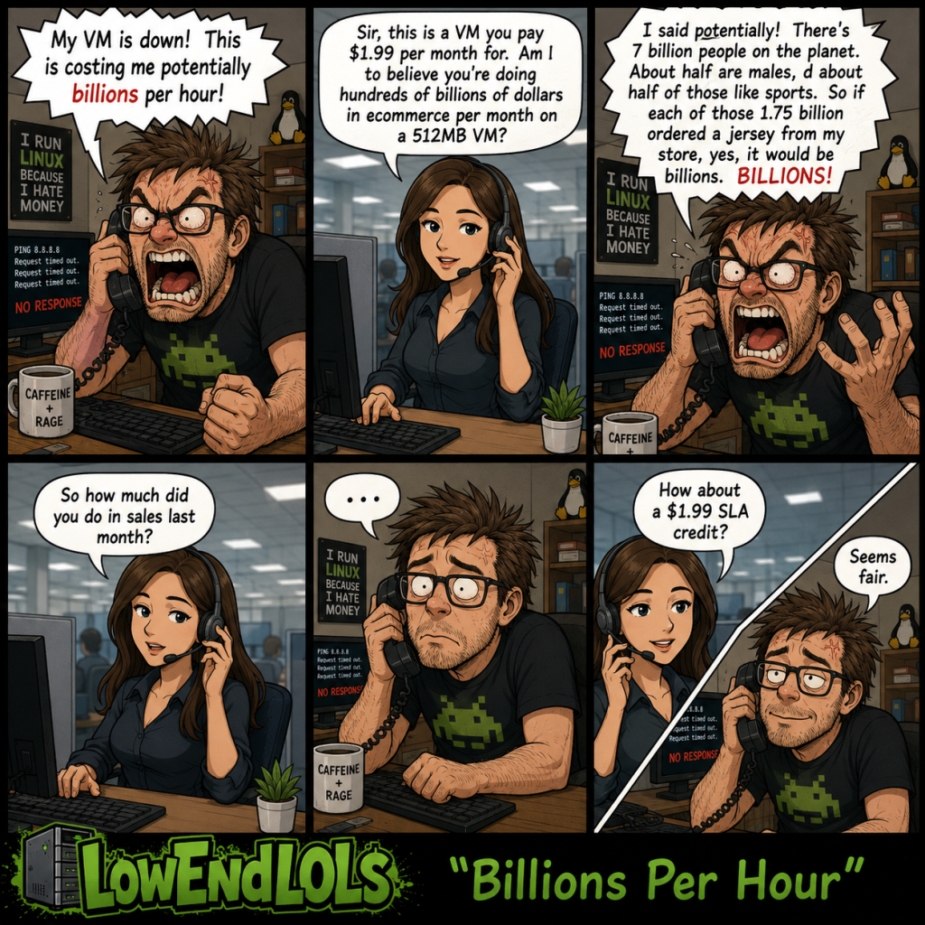 LowEndLOLs Billions Per Hour
