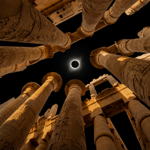 Luxor Egypt Eclipse